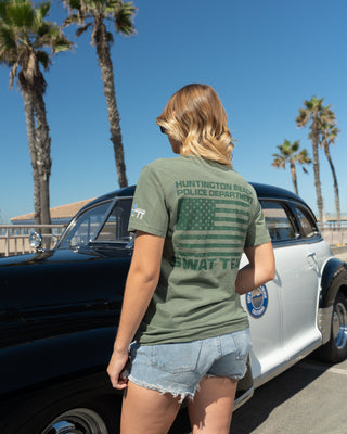 Jack's Surfboards HBPD SWAT Pigment Heavyweight S/S T-Shirt - Moss
