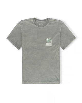 HB Palms S/S T-Shirt - Steel Blue Mineral