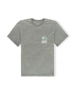 HB Palms S/S T-Shirt - Steel Blue Mineral