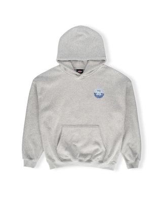 HB Tower Palm Pullover Hoodie - Heather Gray