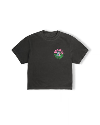 HB Tower Palm Boxy S/S Tee - Pepper