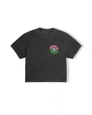 HB Tower Palm Boxy S/S Tee - Pepper