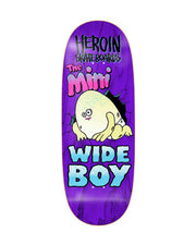 Heroin Skateboards Mini Wide Boy 10.5" x 29.5" Deck