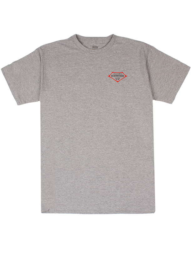 Retro Lam CF (Classic Fit) S/S Tee - Heather Grey