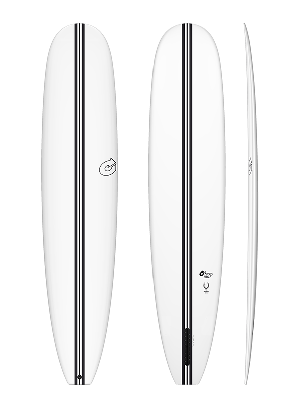 TEC Horseshoe Surfboard-White