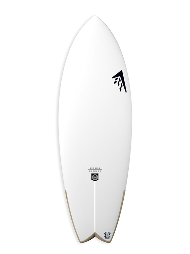 Seaside Swallow H Surfboard- White Rails