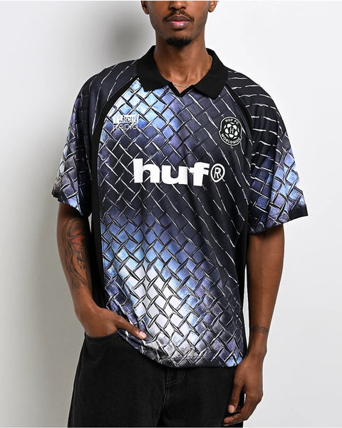 Diamond Plate Soccer Jersey - Black – Jack's Surfboards