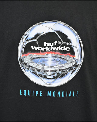 Huf Worldwide Equipe Mondiale Short Sleeve T-Shirt - Black