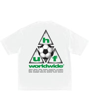 Huf Worldwide Striker TT Short Sleeve T-Shirt - White