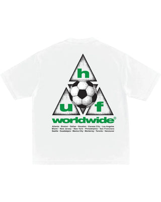 Huf Worldwide Striker TT Short Sleeve T-Shirt - White
