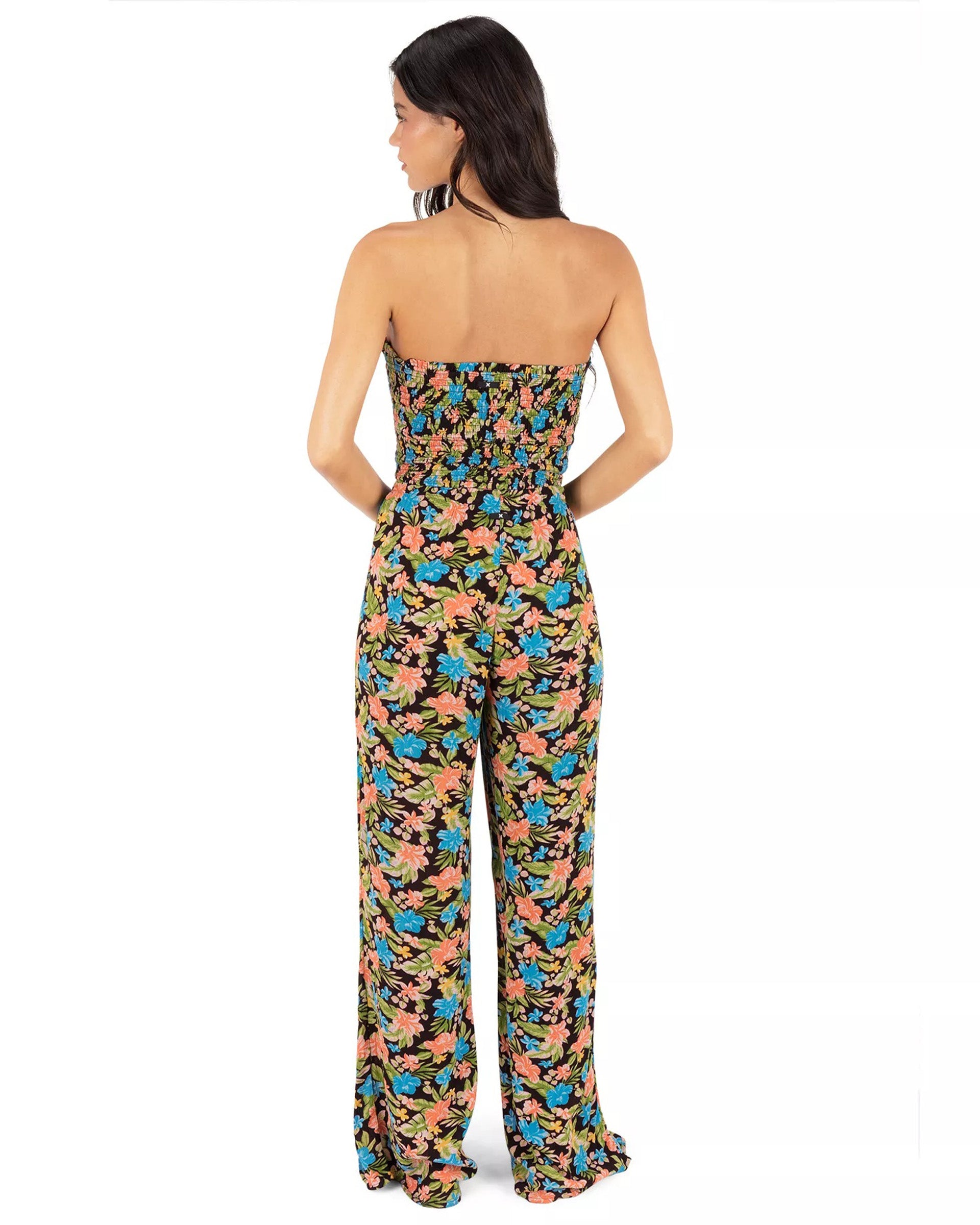 Hurley Women's Miami Garden Smocked Top - Mole
