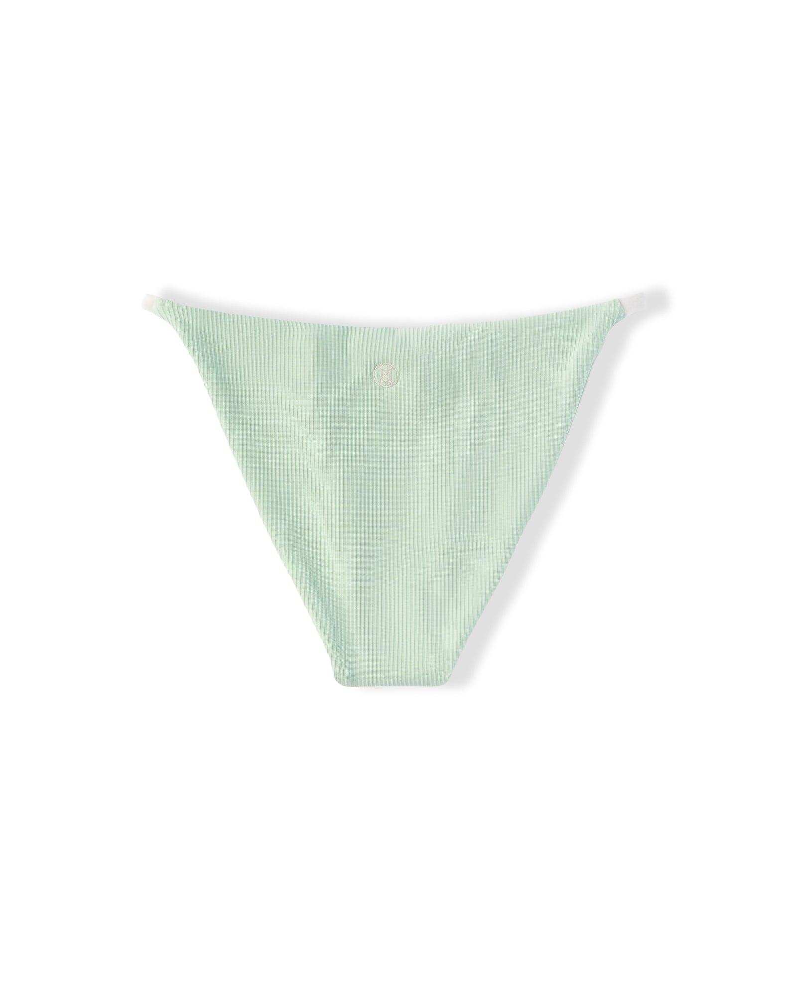 Hartley Ribbed Swim Bottom - Mint/Cloud