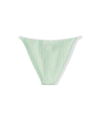 Hartley Ribbed Swim Bottom - Mint/Cloud
