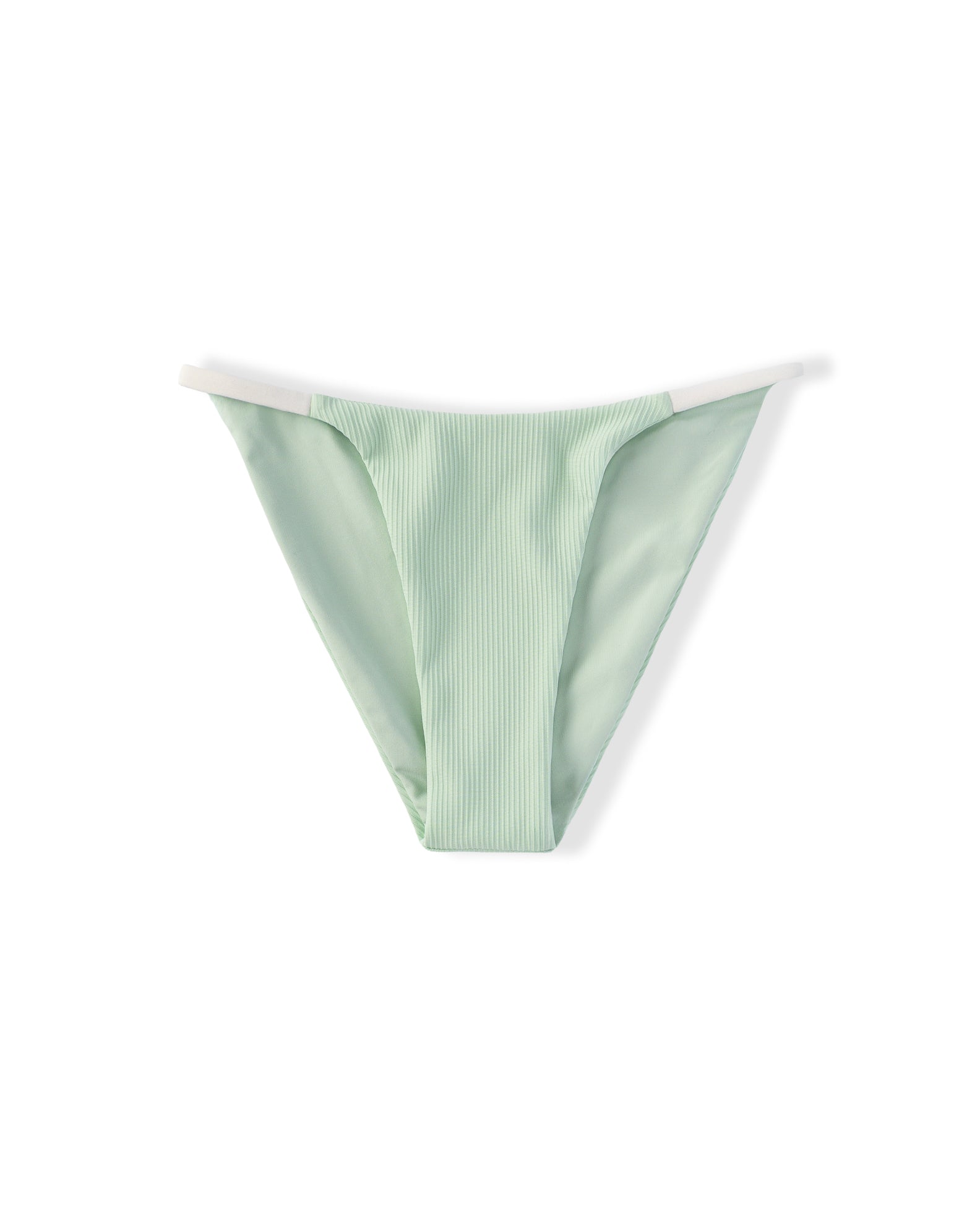 Hartley Ribbed Swim Bottom - Mint/Cloud