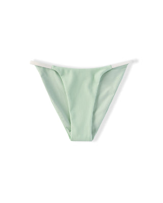 Hartley Ribbed Swim Bottom - Mint/Cloud