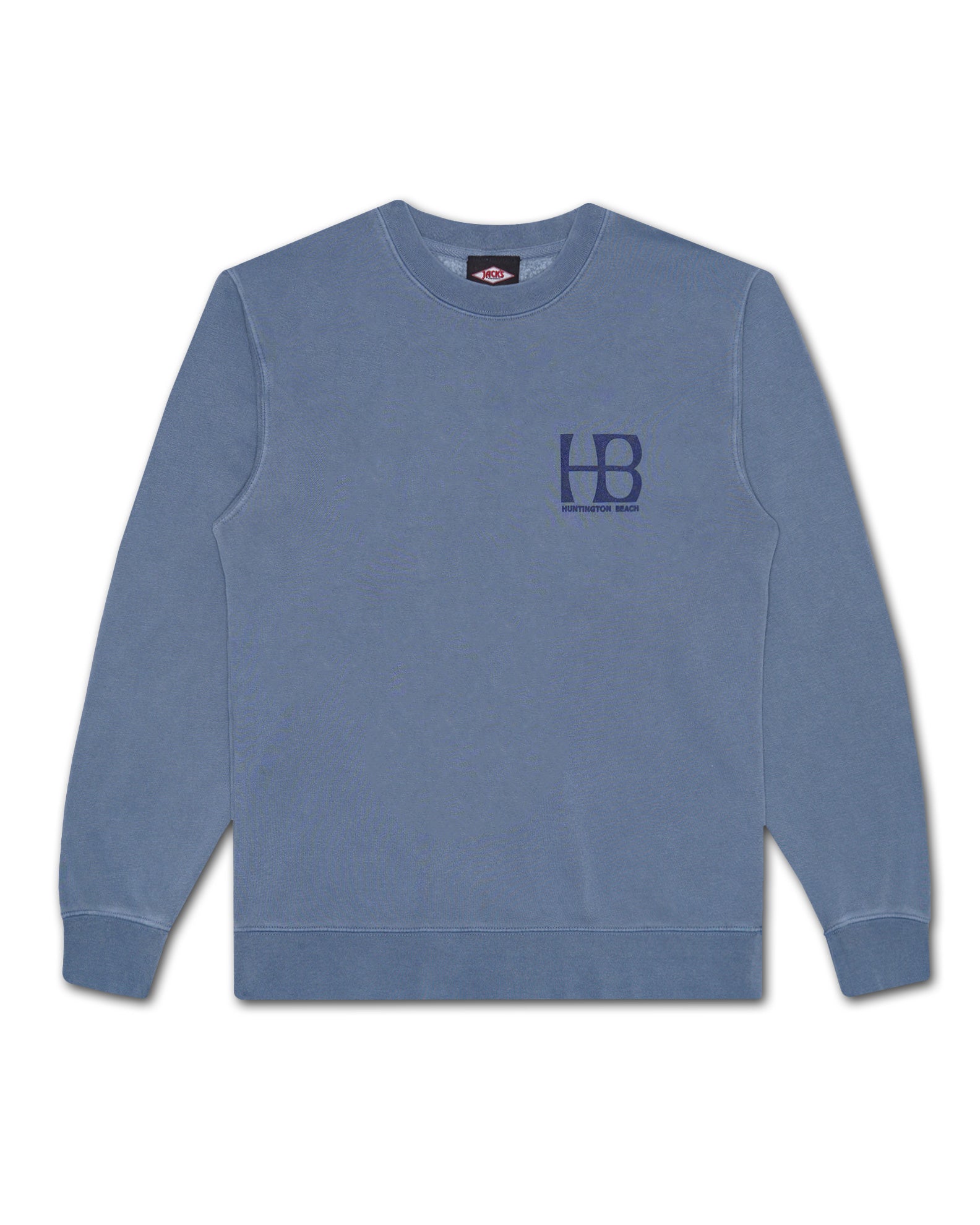 HB City Logo 2 Pigment Dyed Crewneck Sweatshirts