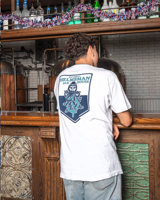 Helmsman S/S Tee - White
