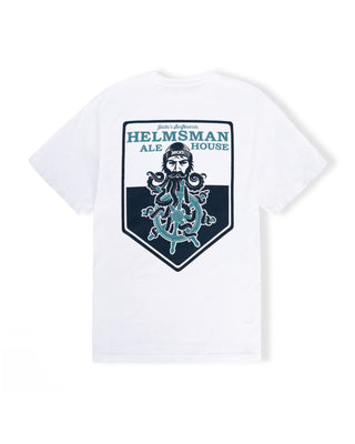 Helmsman S/S Tee - White