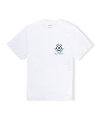 Helmsman S/S Tee - White