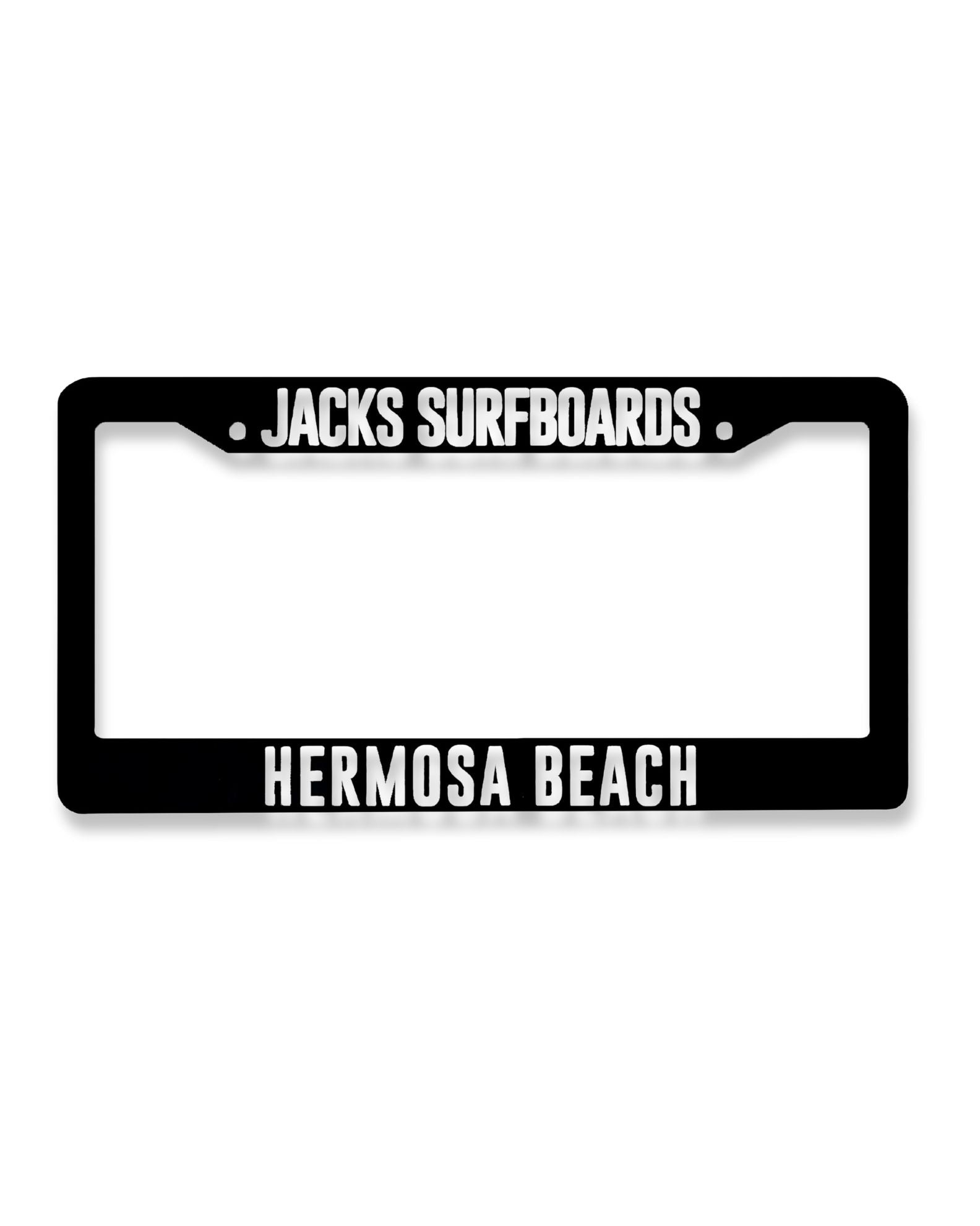 Jack's License Plate Holders