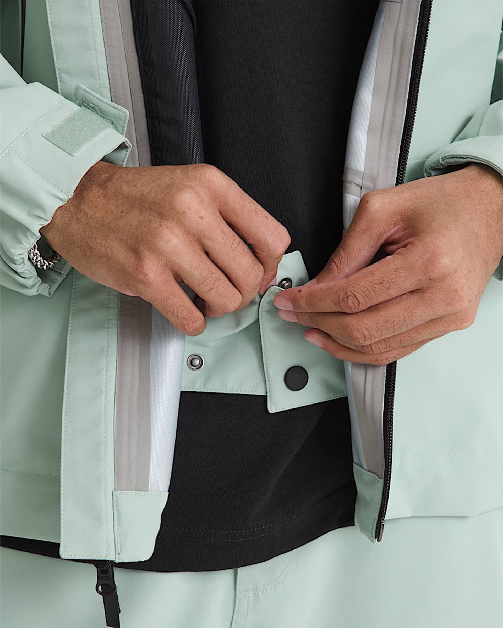 HELLOID スノーボードウェア オリーブグリーン ◎ HELLOID RIDE JACKET OLIVE ヘルロイド スノボウェア 3L スリー