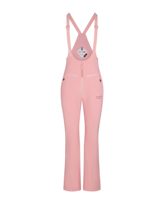 Whitespace Women's High Waisted Riding Bib - Pink Icing