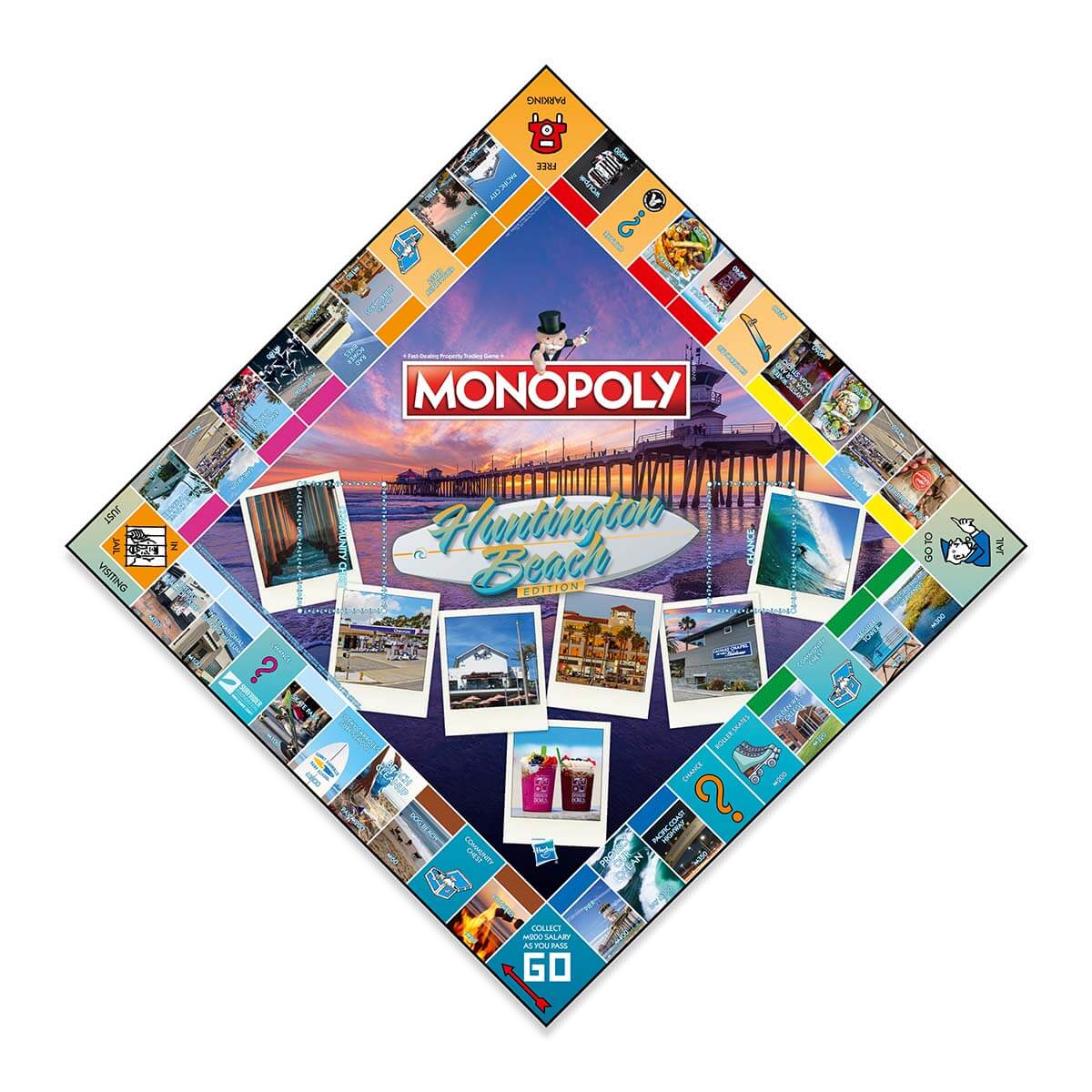 Huntington Beach Edition Monopoly Board Game