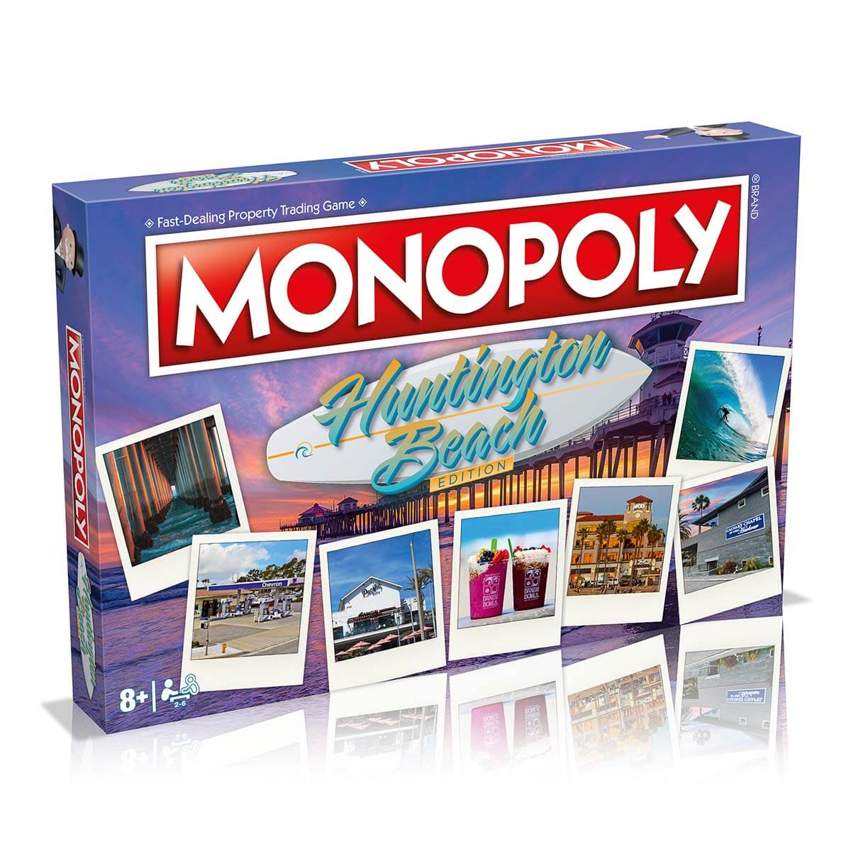 Huntington Beach Edition Monopoly Board Game