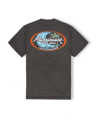 Hurricanes S/S Tee - Charcoal