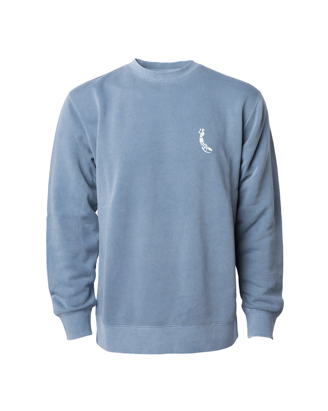 ICON PIGMENT DYED CREW-Saltwater