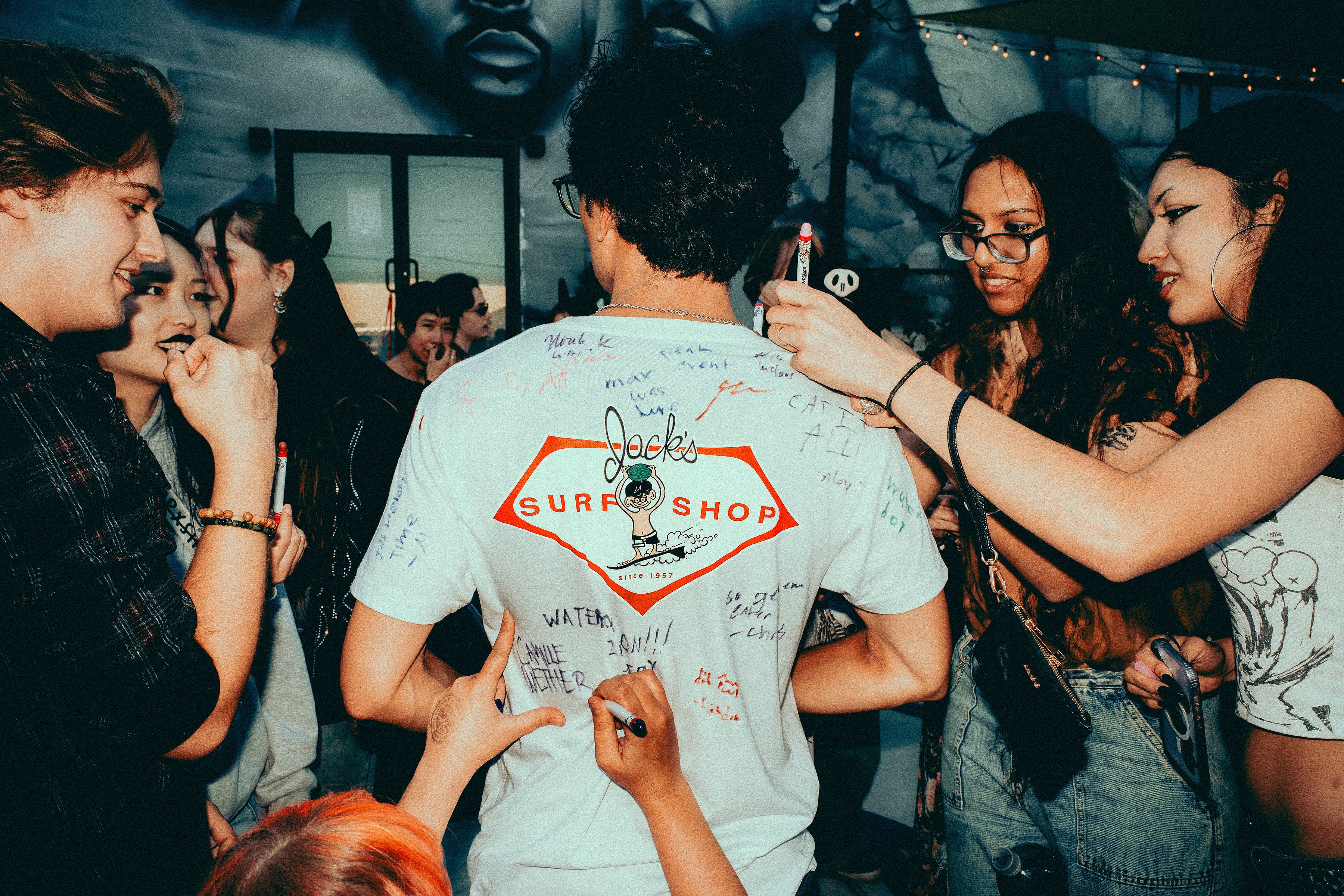 Elliot Eats A Watermelon Dude S/S T-Shirt - White