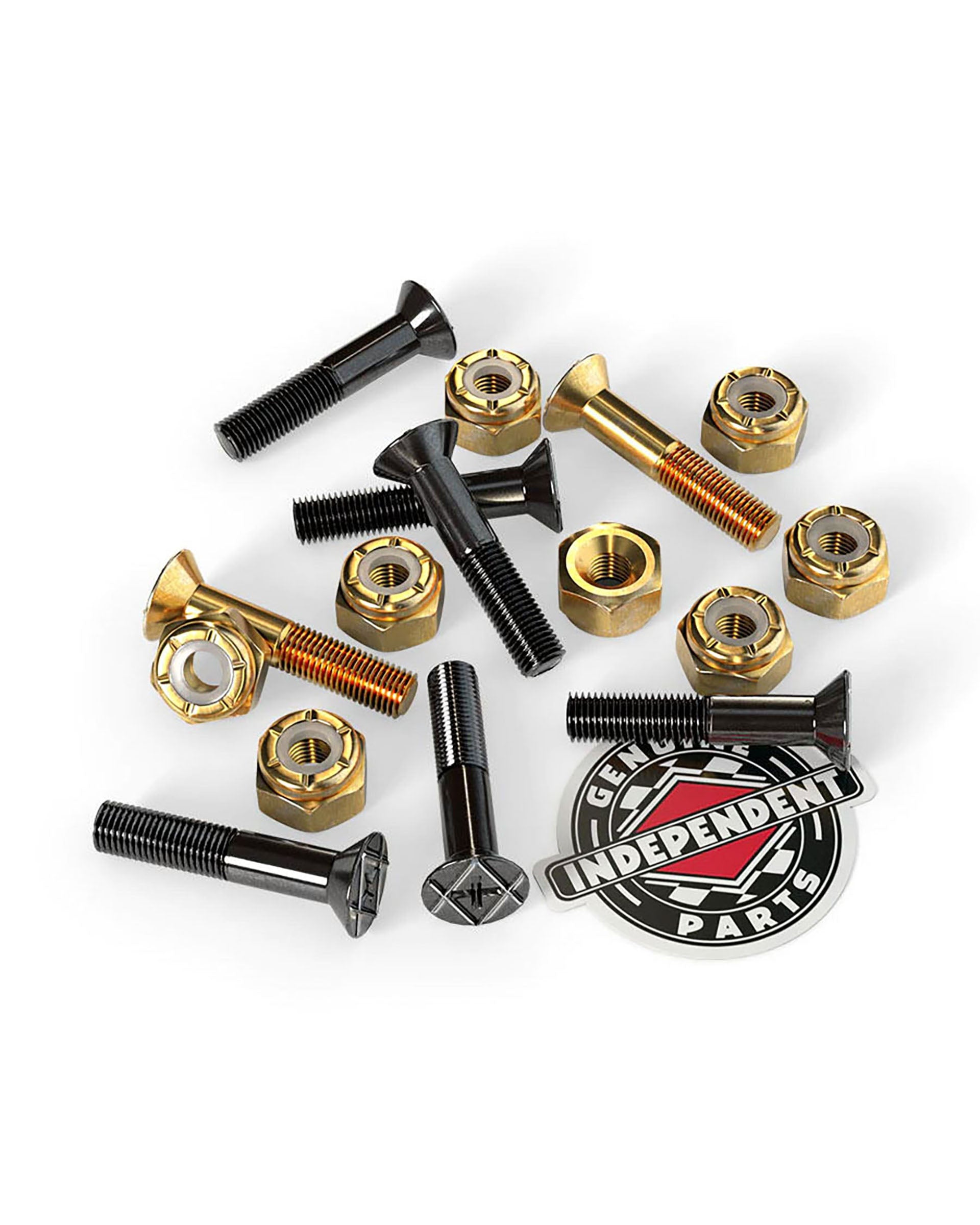 Independent Genuine Parts 1" Phillips Gold Precision Bolts