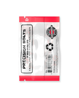 Independent Genuine Parts 1" Phillips Red Precision Bolts