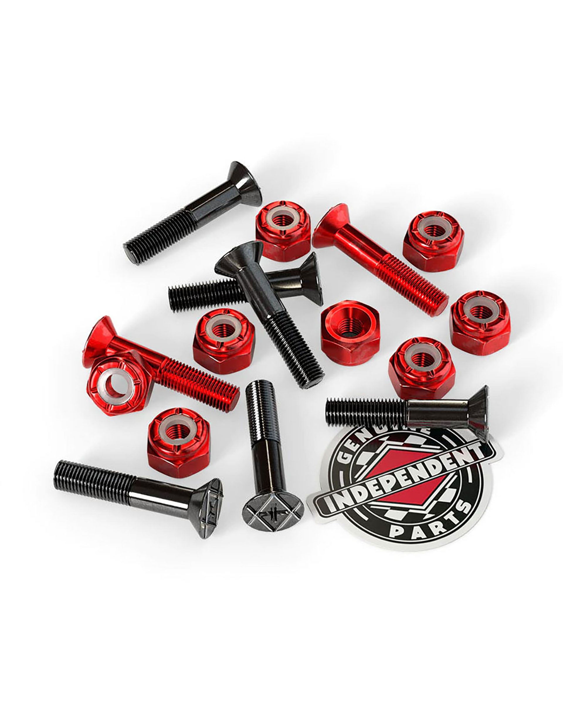Independent Genuine Parts 1" Phillips Red Precision Bolts