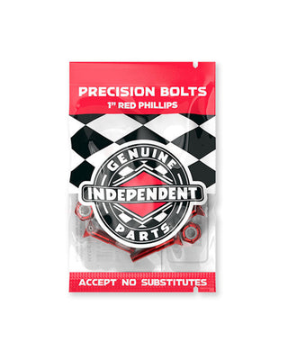 Independent Genuine Parts 1" Phillips Red Precision Bolts