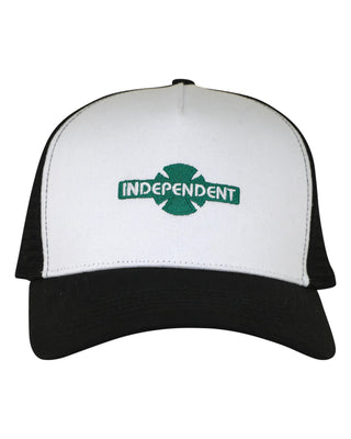 Independent Truck Co OGBC Legacy Snapback Hat - White/Dark Green