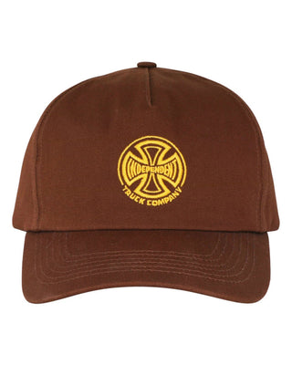 Independent Truck Co Legacy Snapback Hat - Brown