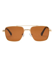 I-SEA Women's Brooks Sunglasses - Gold/Brown Polarized Lens