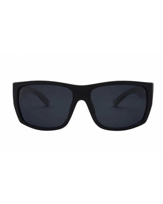 I-SEA Captain Sunglasses - Black/Smoke Polarized Lens