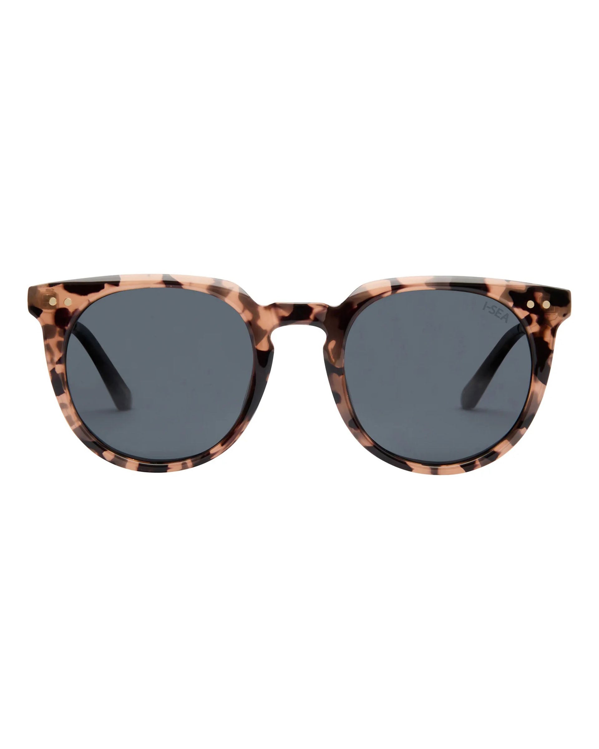 I-SEA Women's Ella Sunglasses - Blonde Tort/Smoke Polarized Lens