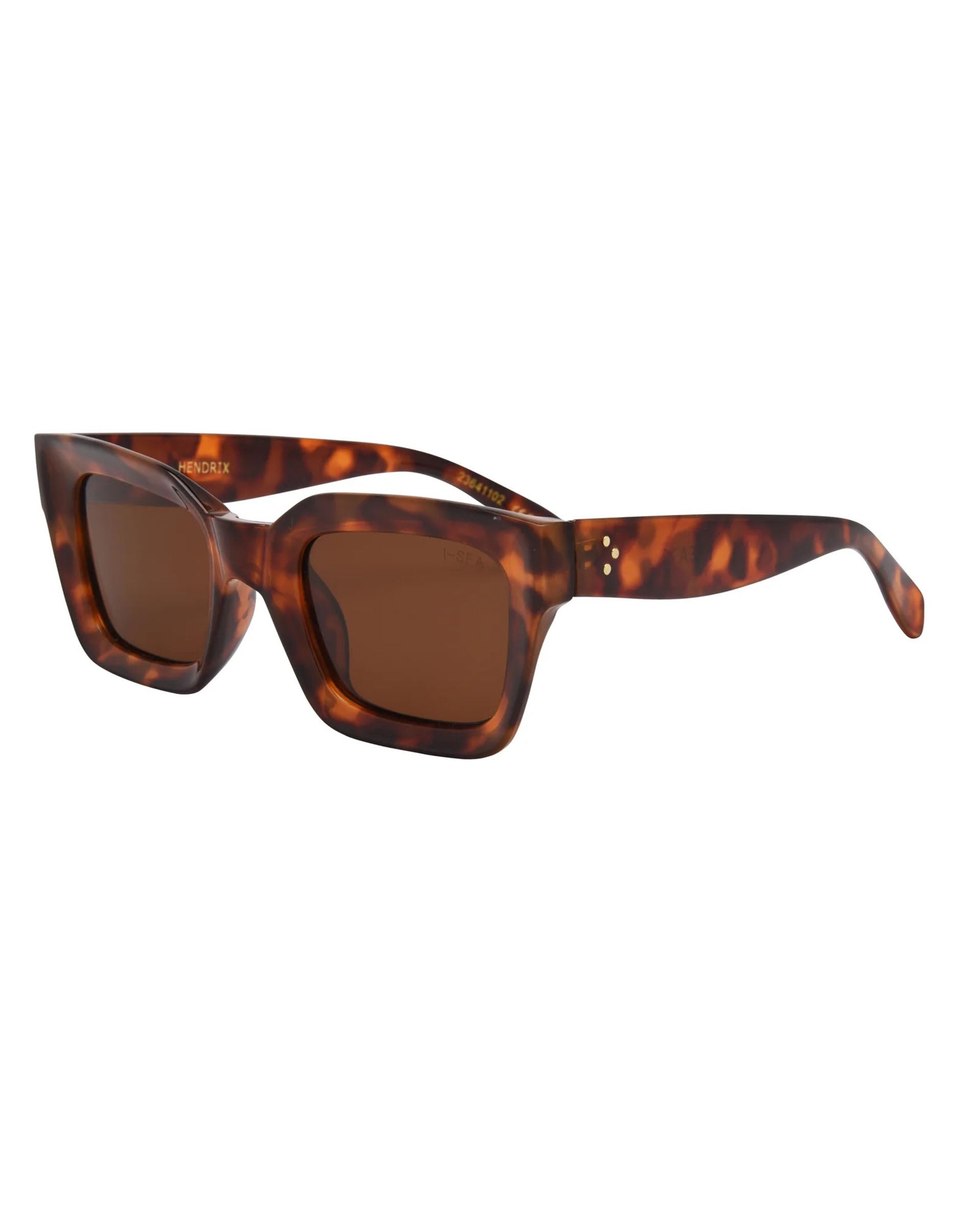 I-SEA Hendrix Sunglasses - Tort/Brown Polarized Lens