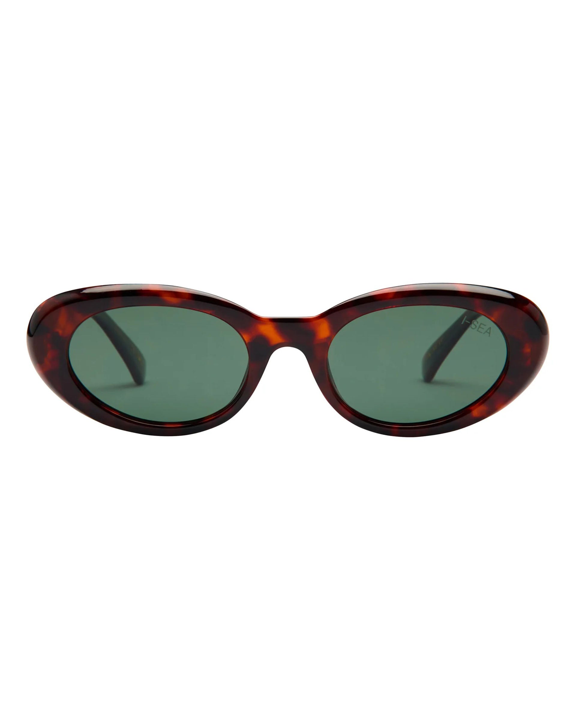 I-SEA Women's Jagger Sunglasses - Tort/Green Polarized Lens