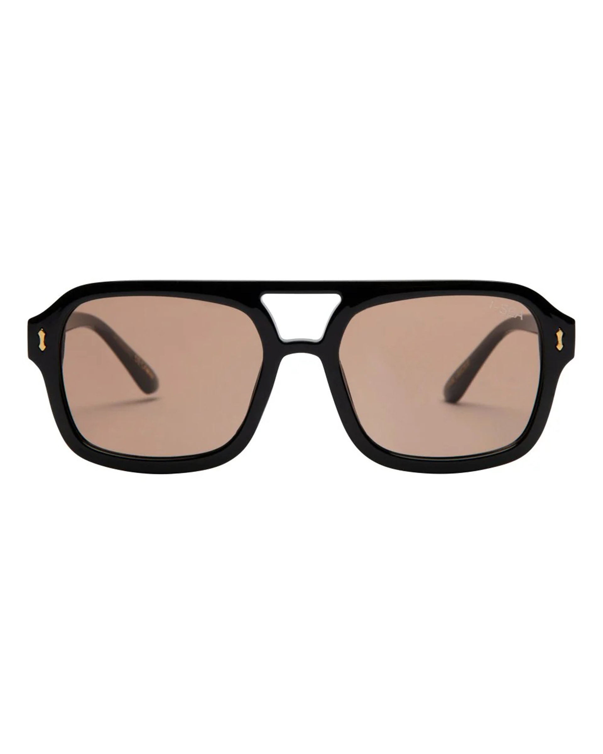 I-SEA Women's Royal Sunglasses - Black/Cocoa Lens