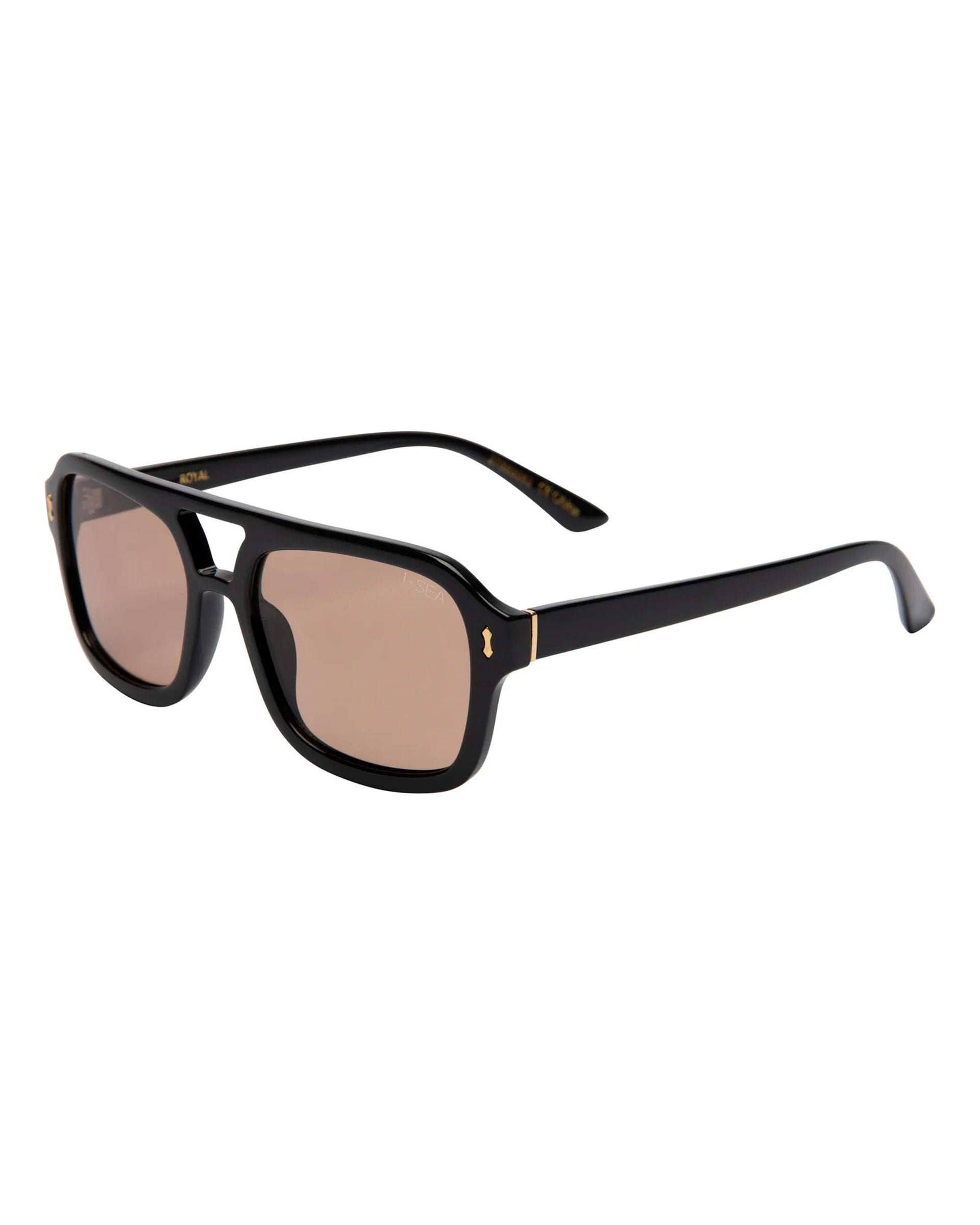 I-SEA Women's Royal Sunglasses - Black/Cocoa Lens