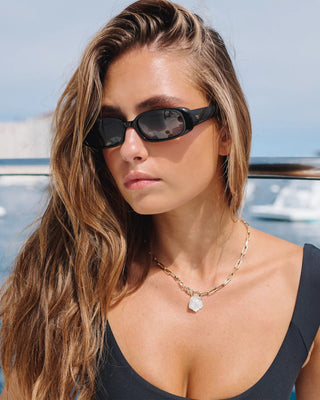I-SEA Savoy Sunglasses - Black/Smoke Polarized Lens