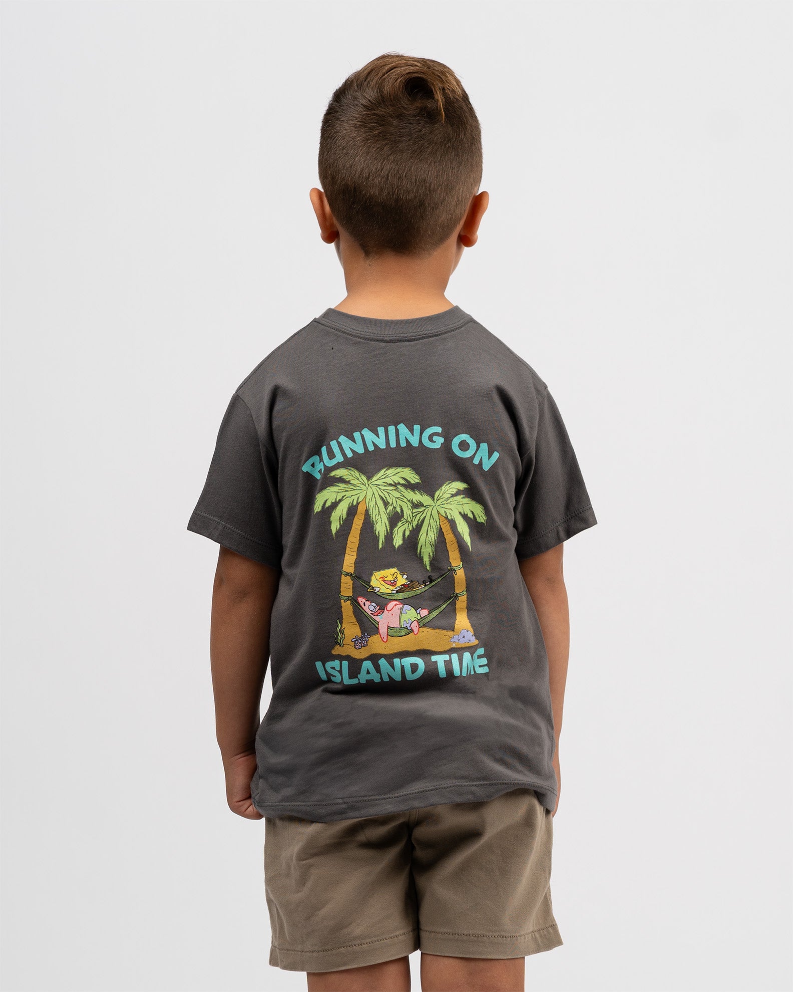 Kid's (2-7) SpongeBob SquarePants x Jack's "Island Time" S/S Tee