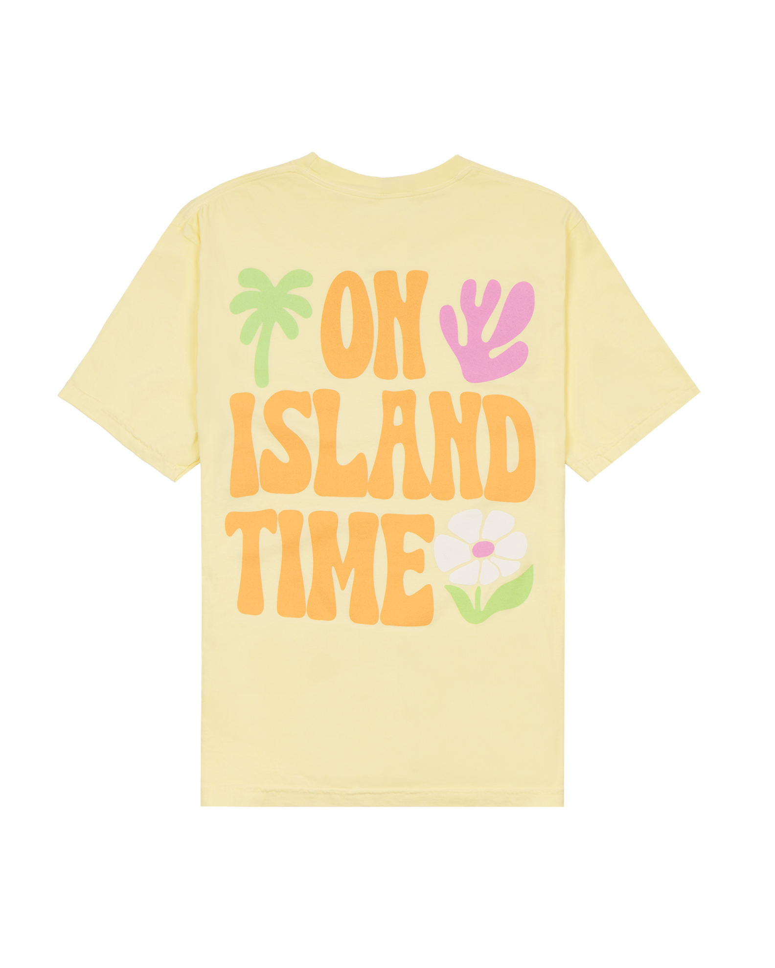 Women's Island Time PGMT S/S Tee - Banana 