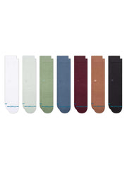 Stance Icon Crew Socks 7 Days A Week Pack
