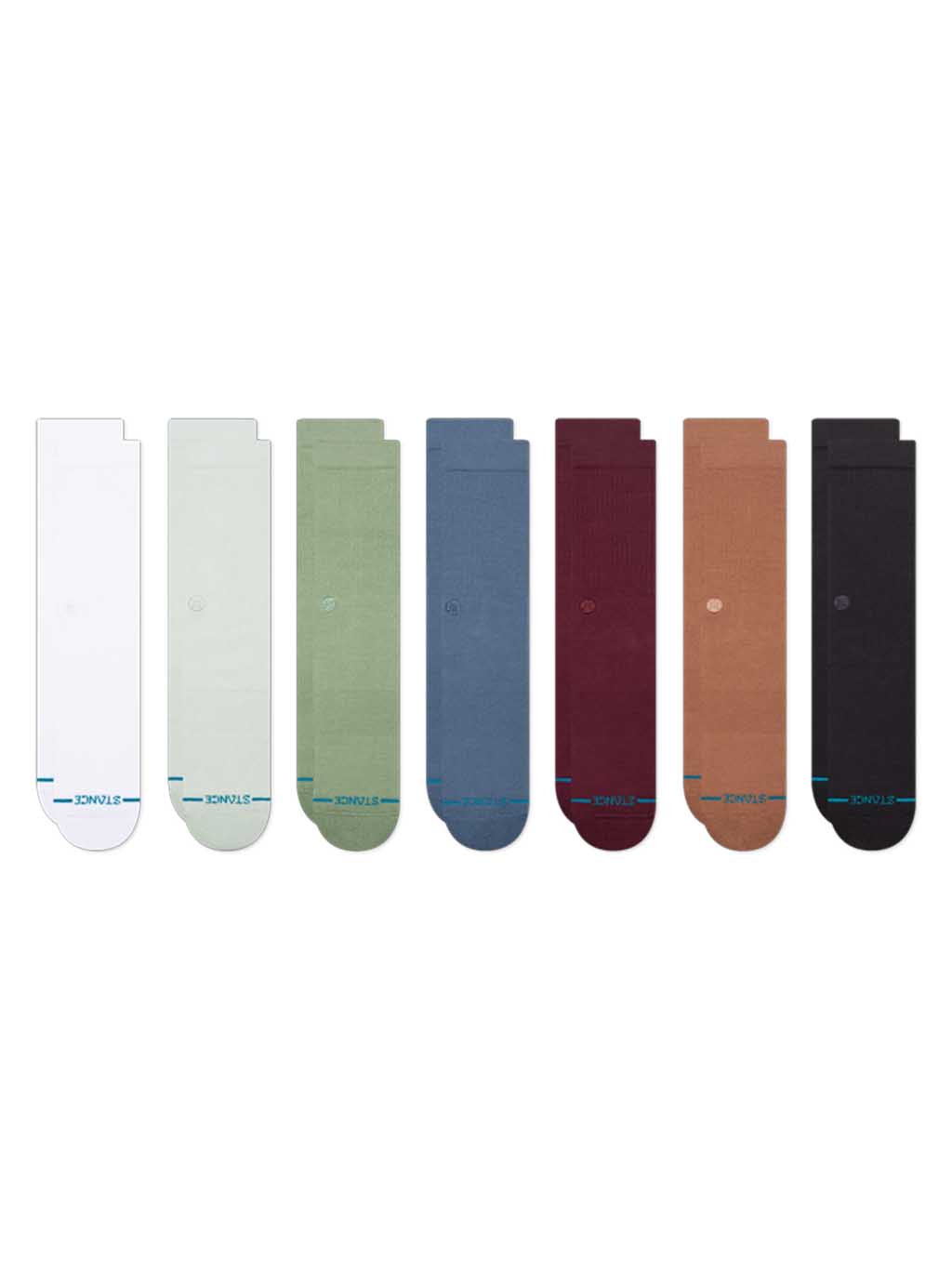 Stance Icon Crew Socks 7 Days A Week Pack