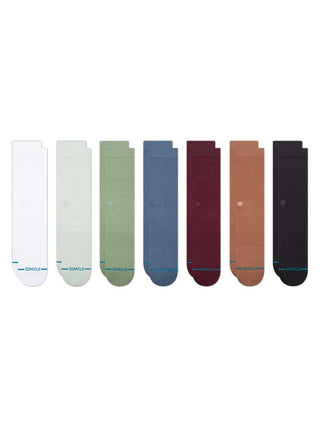 Stance Icon Crew Socks 7 Days A Week Pack